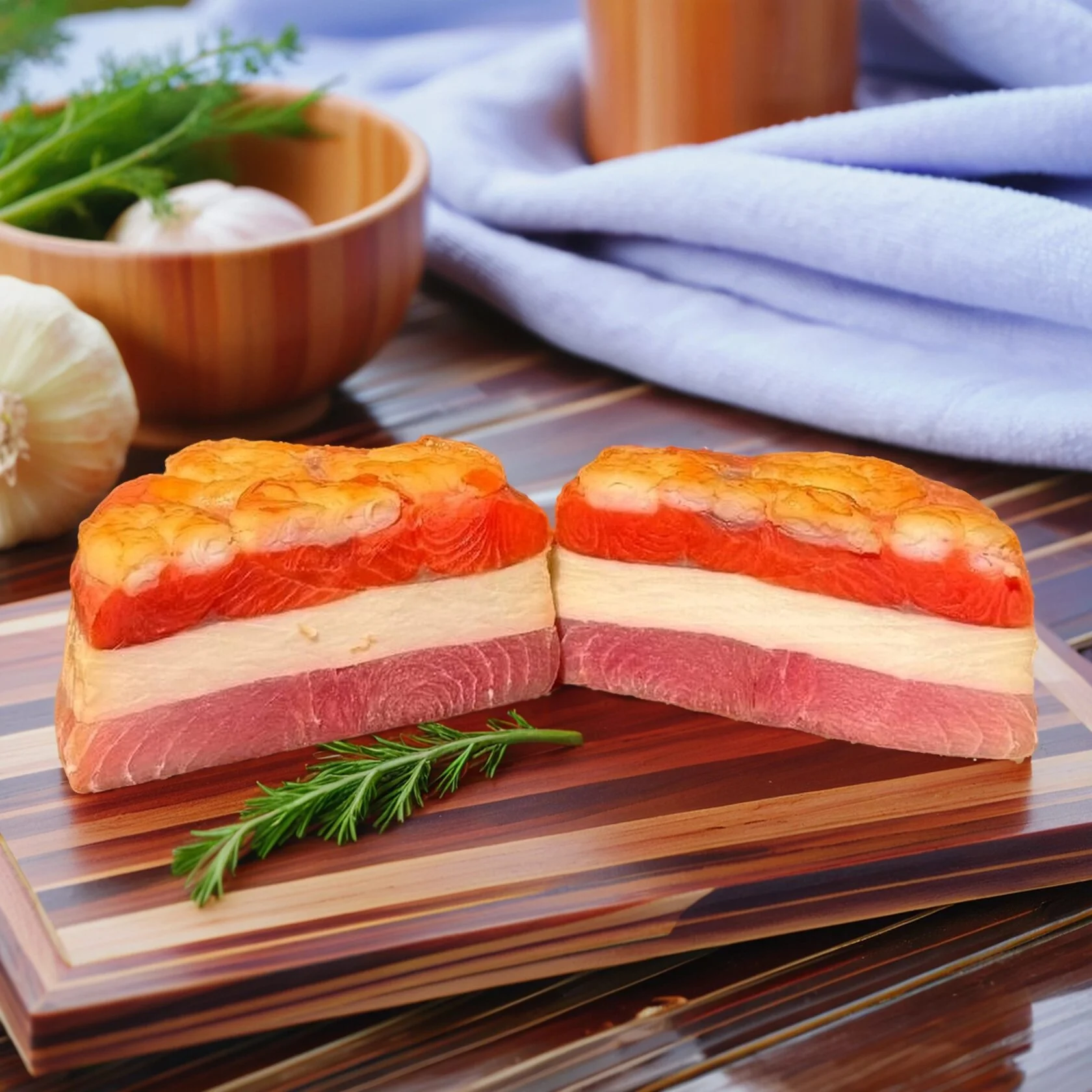 Рыбный торт «Ваннамей»